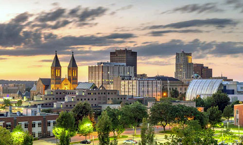 Akron travel destination