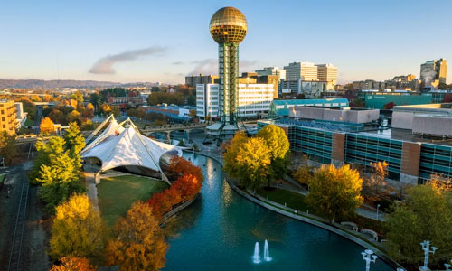 Knoxville TN travel destination